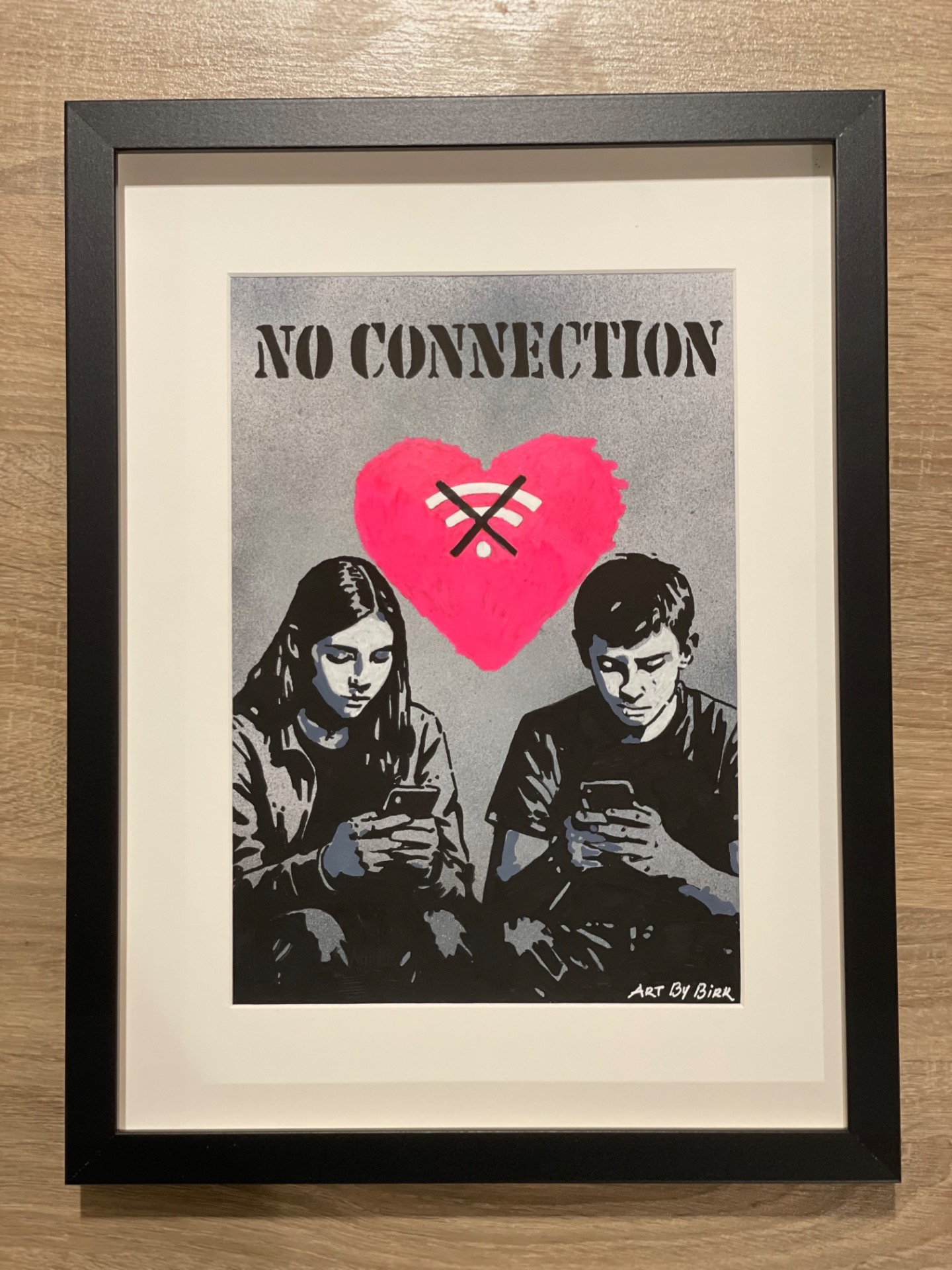 No Connection - Art By Birk
