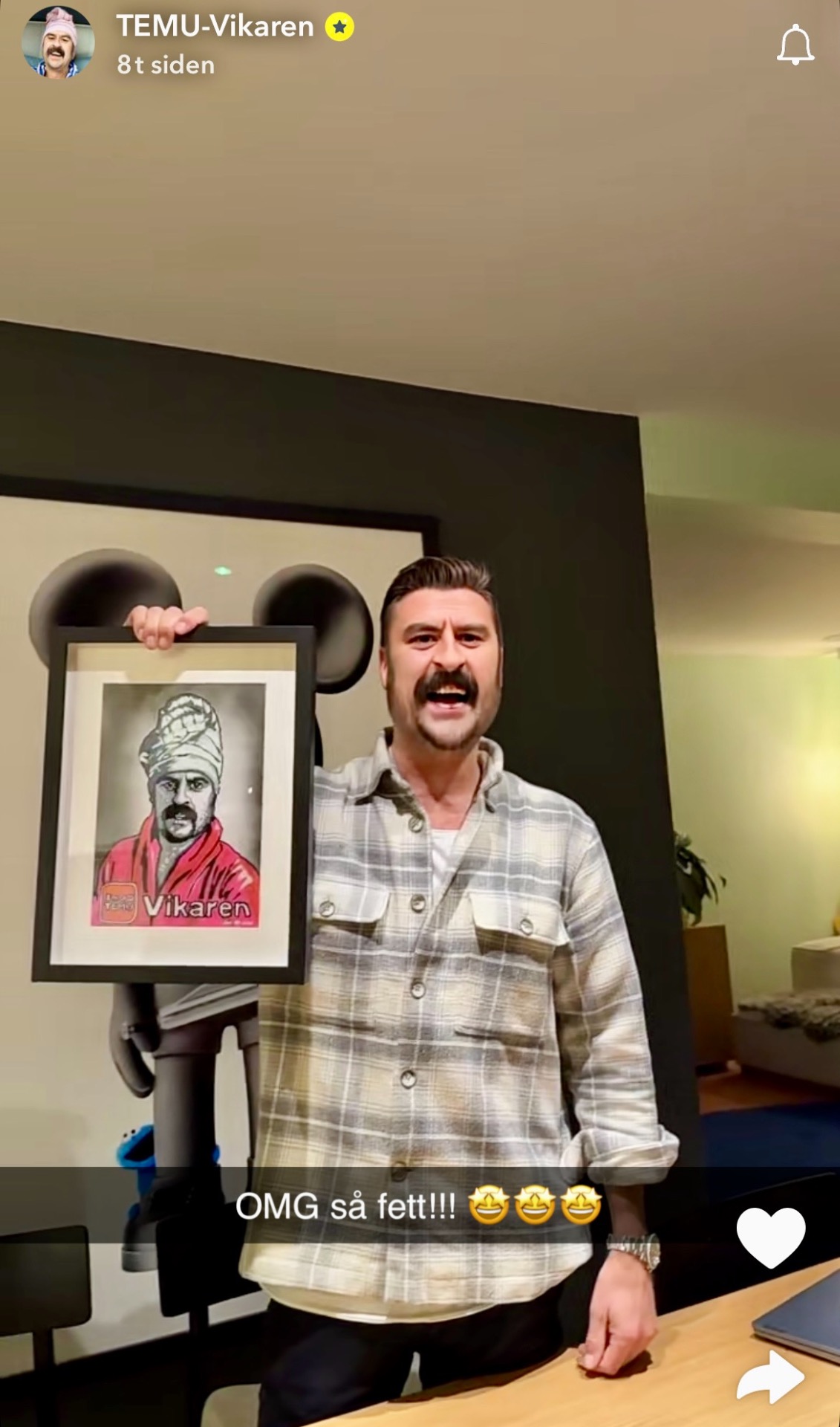 For en mottagelse fra Temuvikaren og Kristin ! - Art By Birk