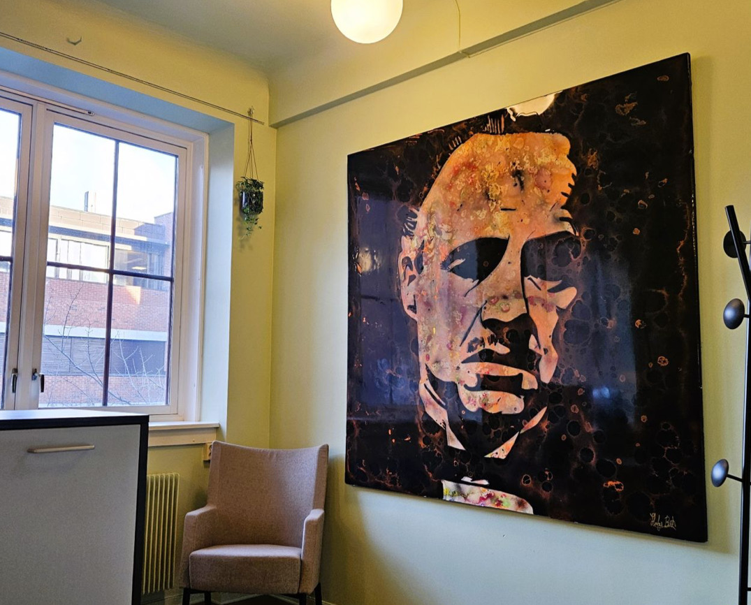 Godfather Epoxy Bilde til kontor Adamstuen Oslo